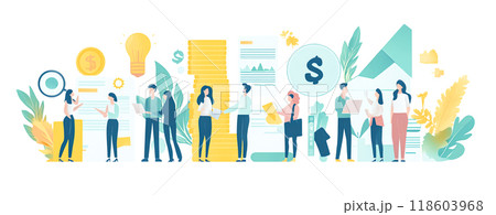 Business Team Collaboration in Modern Office Setting Business Team Collaboration in Modern Office Setting 118603968