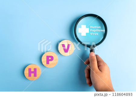 HPV (Human Papillomavirus) female health concept. uterus female reproductive system, women health, PCOS, ovary gynecologic and cervical cancer. HPV (Human Papillomavirus) female health concept. uterus female reproductive system, women health, PCOS, ovary gynecologic and cervical cancer. 118604893