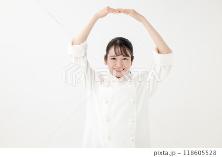 オッケーをするシェフ オッケーをするシェフ 118605528