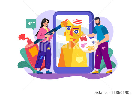 NFT artist 118606906