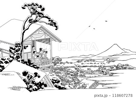 礫川雪ノ且 線画 礫川雪ノ且 線画 118607278