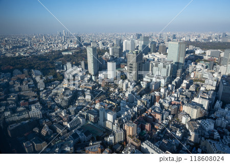 赤坂周辺 俯瞰遠景（六本木上空より 2023年12月） 118608024