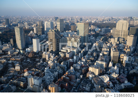 赤坂周辺 俯瞰遠景(六本木上空より 2023年12月) 赤坂周辺 俯瞰遠景(六本木上空より 2023年12月) 118608025