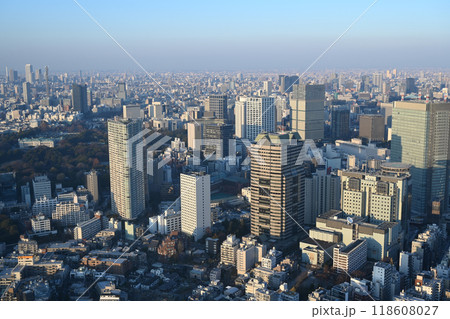 赤坂周辺 俯瞰遠景(六本木上空より 2023年12月) 赤坂周辺 俯瞰遠景(六本木上空より 2023年12月) 118608027