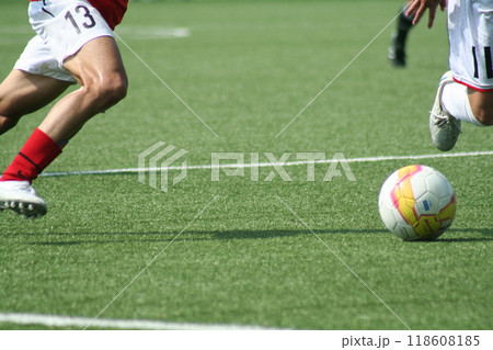 人工芝でのサッカー(公式戦) 人工芝でのサッカー(公式戦) 118608185