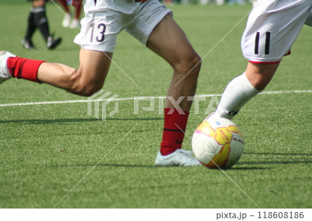 人工芝でのサッカー(公式戦) 人工芝でのサッカー(公式戦) 118608186