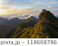 石鎚山頂上からの朝焼け 118608786