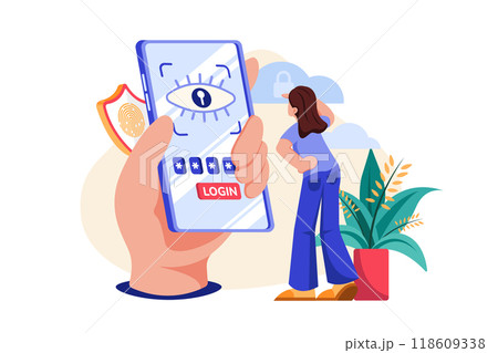 New years Eve Illustration concept. Flat illustration isolated on white background 118609338