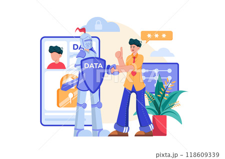 New years Eve Illustration concept. Flat illustration isolated on white background 118609339