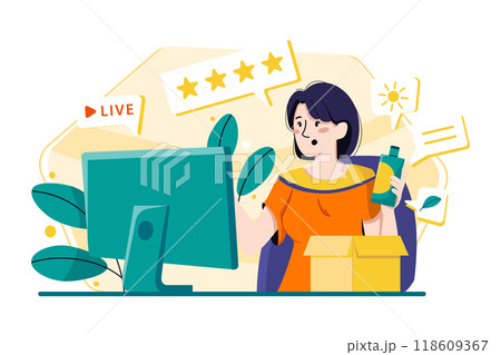 New years Eve Illustration concept. Flat illustration isolated on white background 118609367