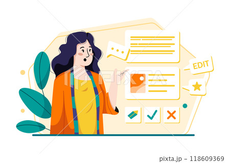 New years Eve Illustration concept. Flat illustration isolated on white background New years Eve Illustration concept. Flat illustration isolated on white background 118609369