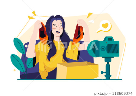 New years Eve Illustration concept. Flat illustration isolated on white background 118609374