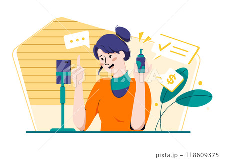 New years Eve Illustration concept. Flat illustration isolated on white background 118609375