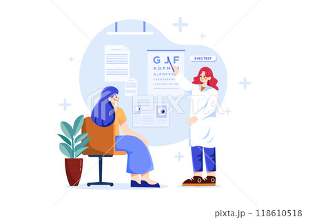 Eye test Eye test 118610518