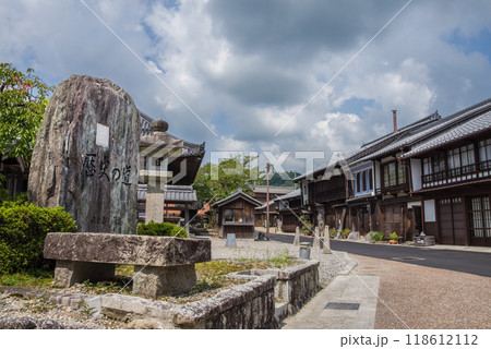 《関宿・地蔵院門前の町並み》旧東海道・三重県・古い町並み 《関宿・地蔵院門前の町並み》旧東海道・三重県・古い町並み 118612112