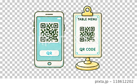 餐廳二維碼菜單讀取圖片 餐廳二維碼菜單讀取圖片 118612202