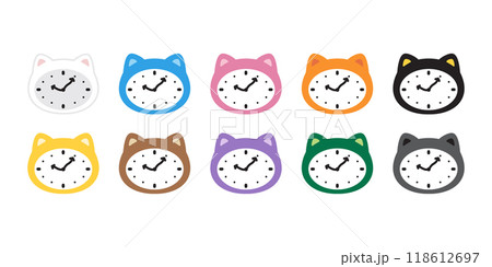 cat vector head face alarm clock time kitten icon calico neko pet cartoon character munchkin illustration symbol clip art isolated design cat vector head face alarm clock time kitten icon calico neko pet cartoon character munchkin illustration symbol clip art isolated design 118612697