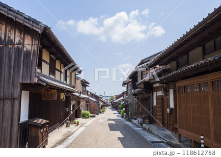 《旧東海道 関宿・新所界隈》三重県・古い町並み 《旧東海道 関宿・新所界隈》三重県・古い町並み 118612788