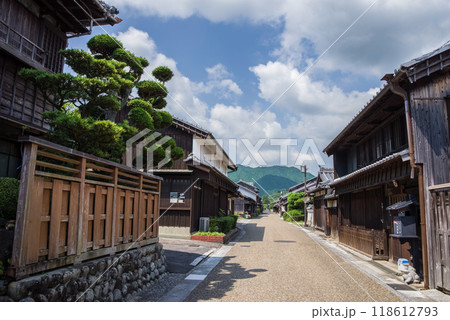《旧東海道 関宿・新所界隈》三重県・古い町並み 《旧東海道 関宿・新所界隈》三重県・古い町並み 118612793