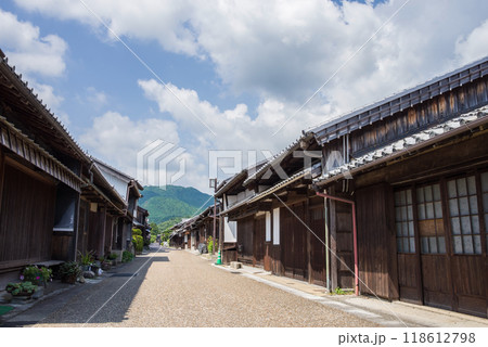 《旧東海道 関宿・新所界隈》三重県・古い町並み 《旧東海道 関宿・新所界隈》三重県・古い町並み 118612798