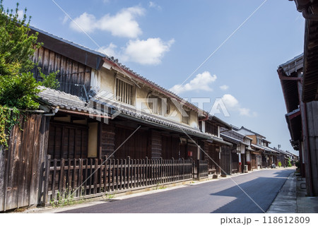 《旧東海道 関宿・新所界隈》三重県・古い町並み 《旧東海道 関宿・新所界隈》三重県・古い町並み 118612809