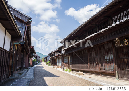 《旧東海道 関宿・新所界隈》三重県・古い町並み 《旧東海道 関宿・新所界隈》三重県・古い町並み 118612828