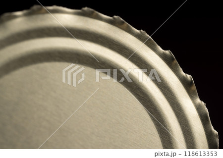 old tin can for food storage 118613353