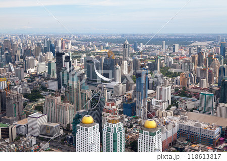Aerial view of Bangkok 118613817