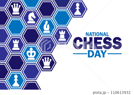 National Chess Day Vector illustration National Chess Day Vector illustration 118613932