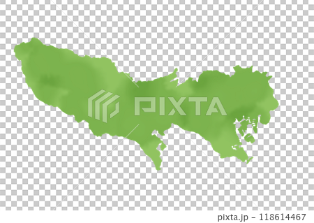 Watercolor illustration of Tokyo 118614467