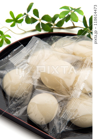 個包装された丸餅 118614473