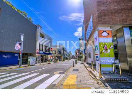 日本の東京都市景観 9月。東急電鉄　桜新町駅前などを望む＝15日 118614990