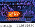 八幡堀の夜桜 118615620