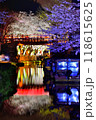 八幡堀の夜桜 118615625