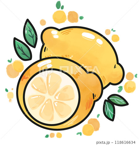 Yellow_Lemon_and_green_leaves Yellow_Lemon_and_green_leaves 118616634