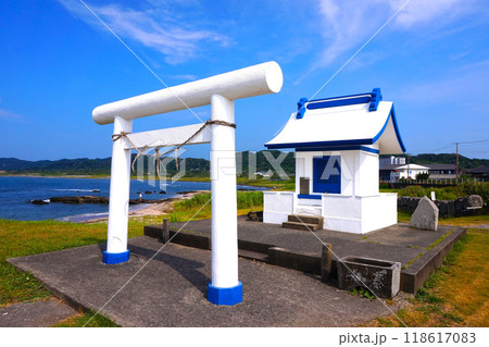 川下港 川下漁港 龍宮殿建立記念 下立松原神社 川下港 川下漁港 龍宮殿建立記念 下立松原神社 118617083