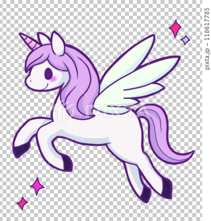 Unicorn Purple 118617785