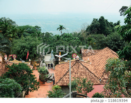 roofs of the old houses on the sea roofs of the old houses on the sea 118619394