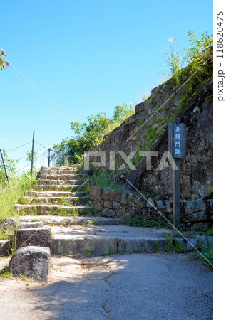 苗木城跡 菱櫓門跡 118620475
