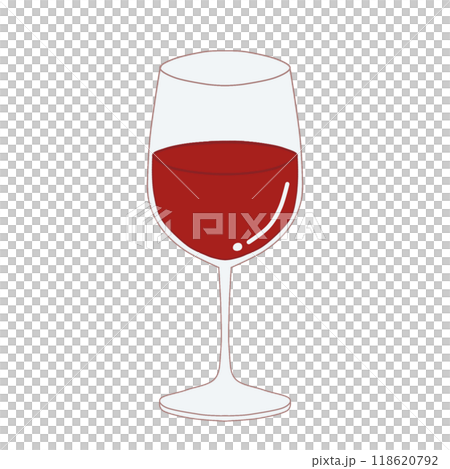 Red wine illustration material - transparent background Red wine illustration material - transparent background 118620792