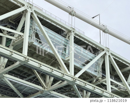 明石海峡大橋・舞子海上プロムナードの展望ラウンジ（神戸市垂水区） 118621019