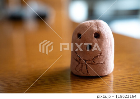 粘土で作った手作りハニワ④ 118622164