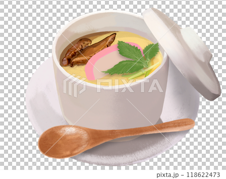 Chawanmushi (with lid and spoon) 118622473
