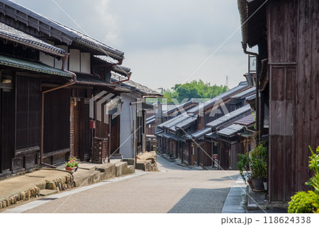 《旧東海道 関宿・古い町並み》三重県 《旧東海道 関宿・古い町並み》三重県 118624338