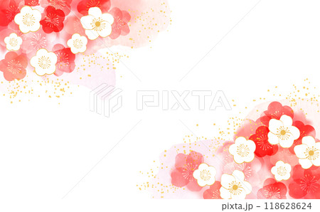 和風柄 和風背景イラスト 和風柄 和風背景イラスト 118628624