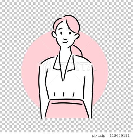 Young smiling business woman Young smiling business woman 118629151