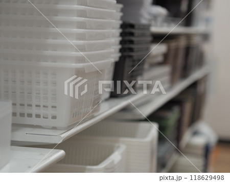 収納ケースの売り場(プラスチック製) 収納ケースの売り場(プラスチック製) 118629498