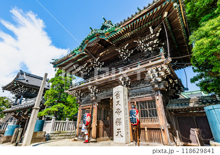 東京 柴又帝釈天　二天門 118629841