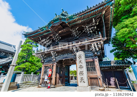 東京 柴又帝釈天　二天門 118629842