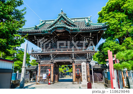 東京 柴又帝釈天　二天門 118629846